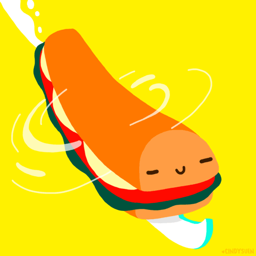 some sandwich gifs. .. Is it wrong that I think about their cries and tears while I eat their delicious bodies?