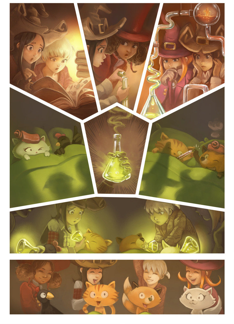 Carrot & Pepper Ch. 9. All credit to the author @ www.peppercarrot.com/ Hope yall enjoy. If you do go ahead and subscribe I'm starting to post some stuff daily 