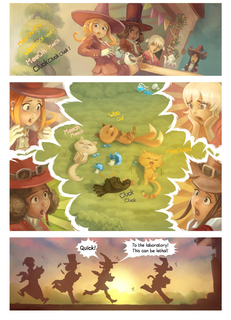 Carrot & Pepper Ch. 9. All credit to the author @ www.peppercarrot.com/ Hope yall enjoy. If you do go ahead and subscribe I'm starting to post some stuff daily 