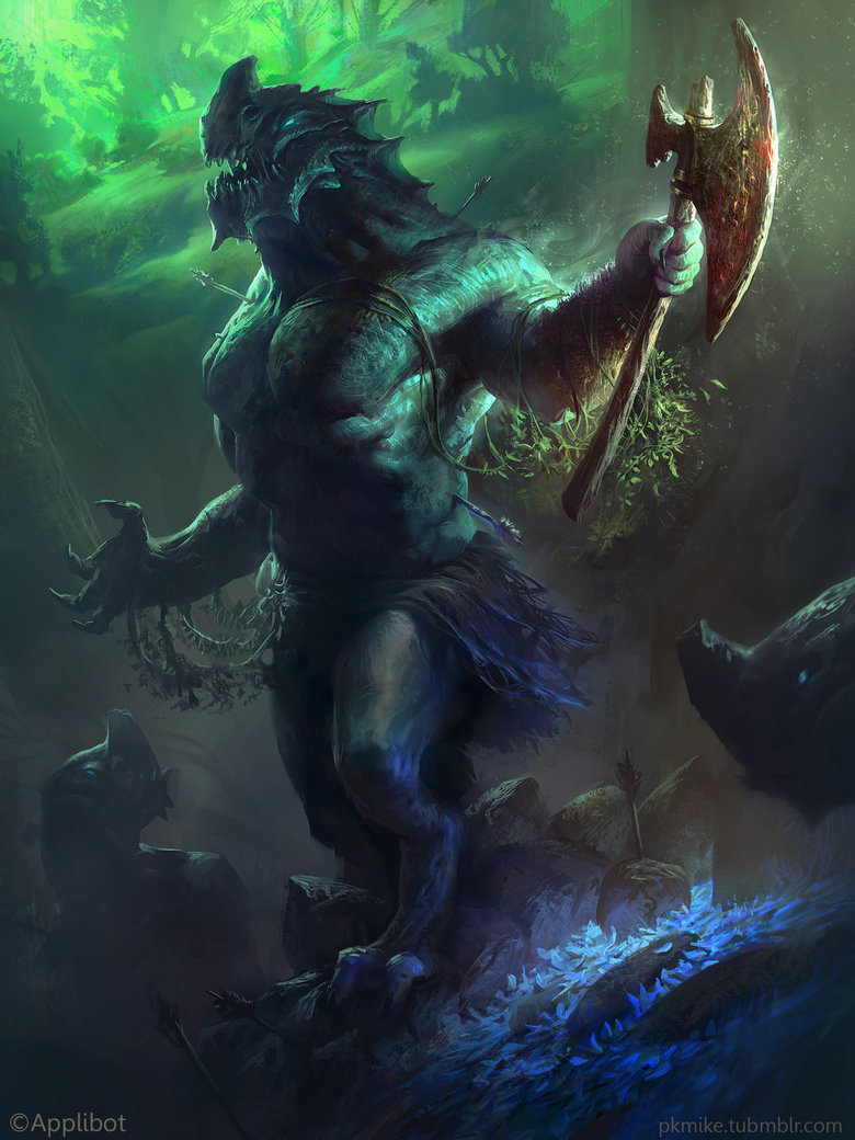 Character Art: Dragonkin/Dragonborn/Etc. Dragonborn/Dragonkin/Half-Dragons and the like are in this one, if you recognize it let me know! These guys barely won 