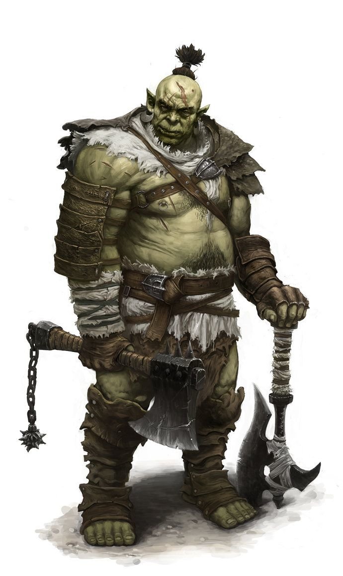 Character Art: Orcs 2 Electic Bugaloo. .. Also this dude looks like a captain of a band of space pirates