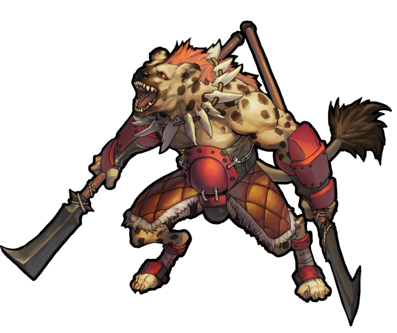 Character Art: Gnolls. Finally uploading Gnolls for those who have been asking, they barely eeked out a win over Dragonkin while Dwarves and Werecritters shared