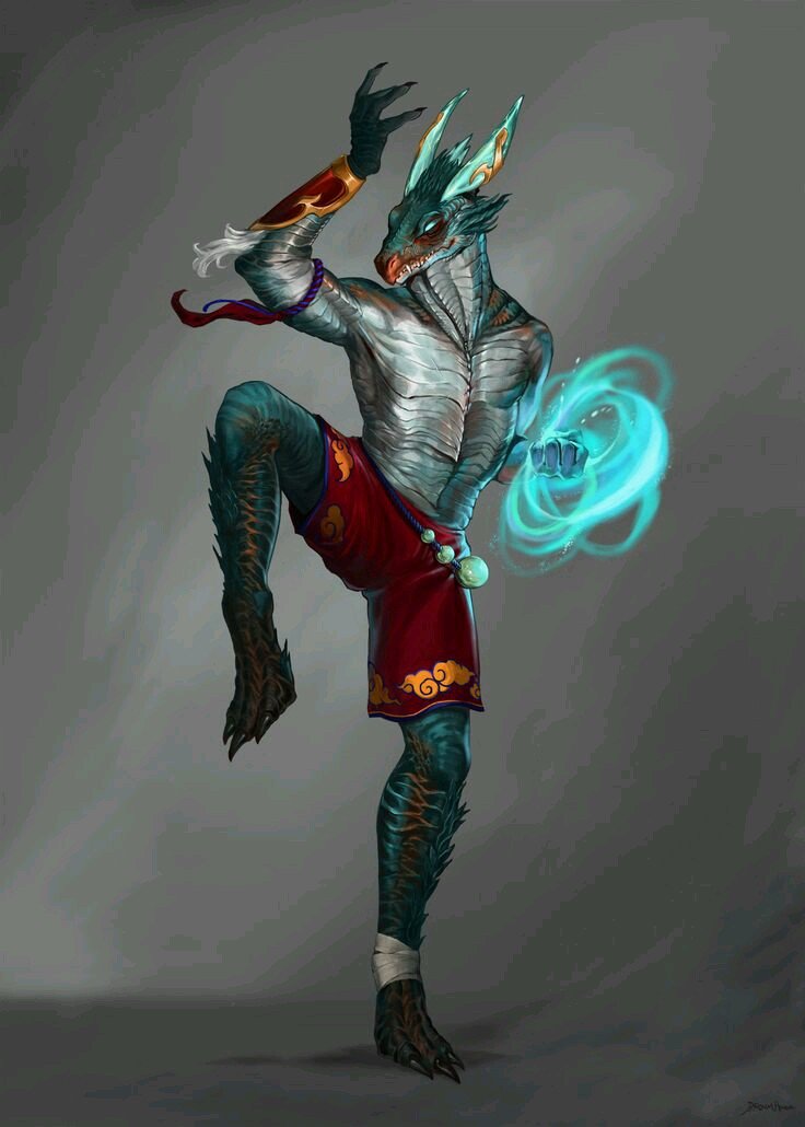 Character Art: Dragonkin/Dragonborn/Etc. Dragonborn/Dragonkin/Half-Dragons and the like are in this one, if you recognize it let me know! These guys barely won 