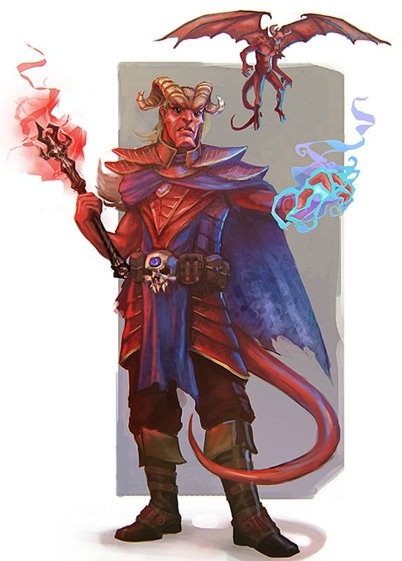 Character Art: Tieflings. A couple people have wanted monsters/tieflings so I ended up hunting down a bunch of Tiefling art and making them their own folder. Un