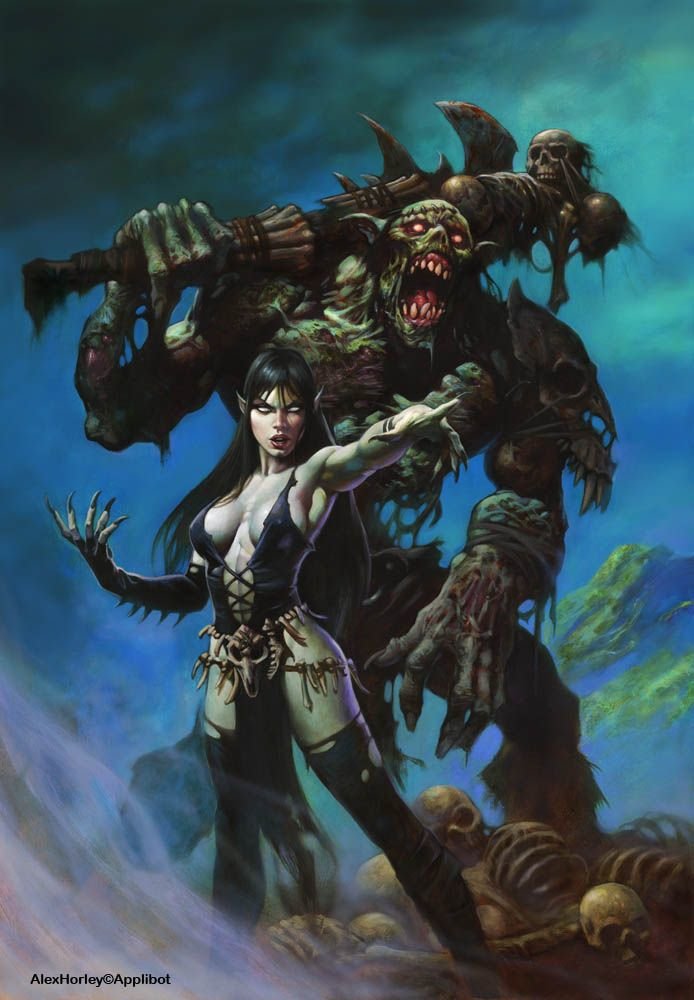 Character Art: Undead. Aliens are next, following up with Orcs again since I didn't do them justice the first time... Gotta get dat undead swag yo.