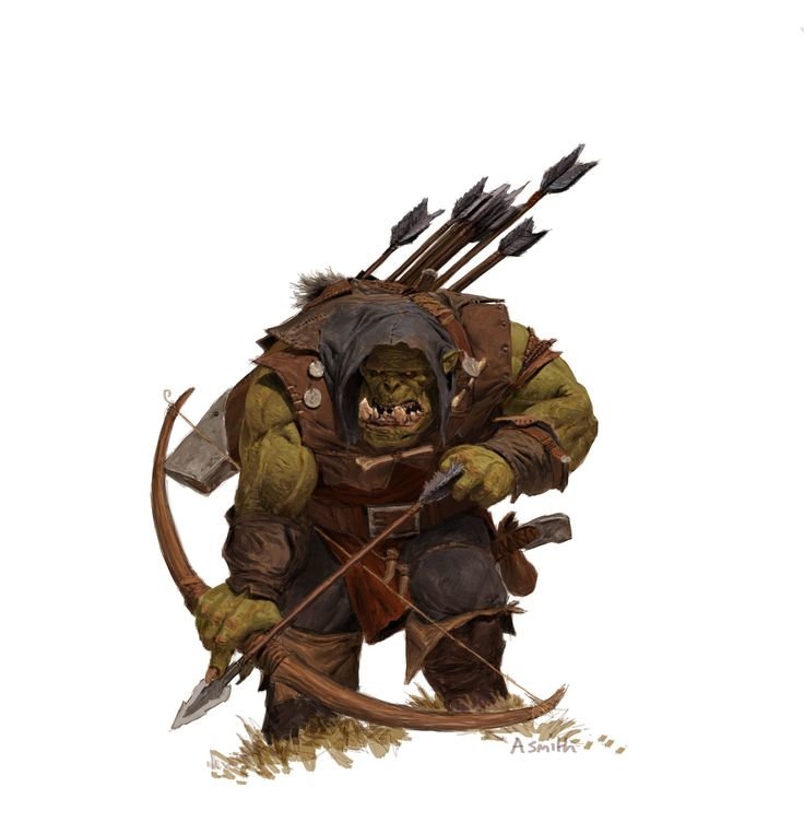 Character Art: Orcs 2 Electic Bugaloo. .. Also this dude looks like a captain of a band of space pirates