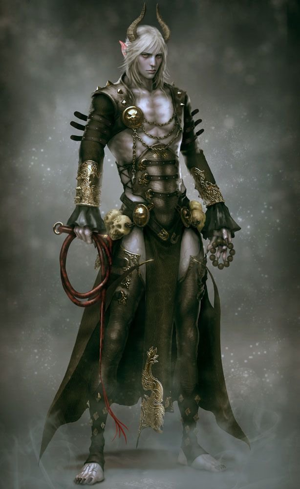 Character Art: Tieflings. A couple people have wanted monsters/tieflings so I ended up hunting down a bunch of Tiefling art and making them their own folder. Un