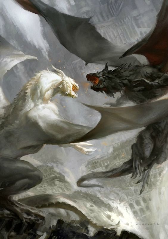 Character Art: Dragons/Wyverns. Dragons won, which is cool... I'm rolling for this