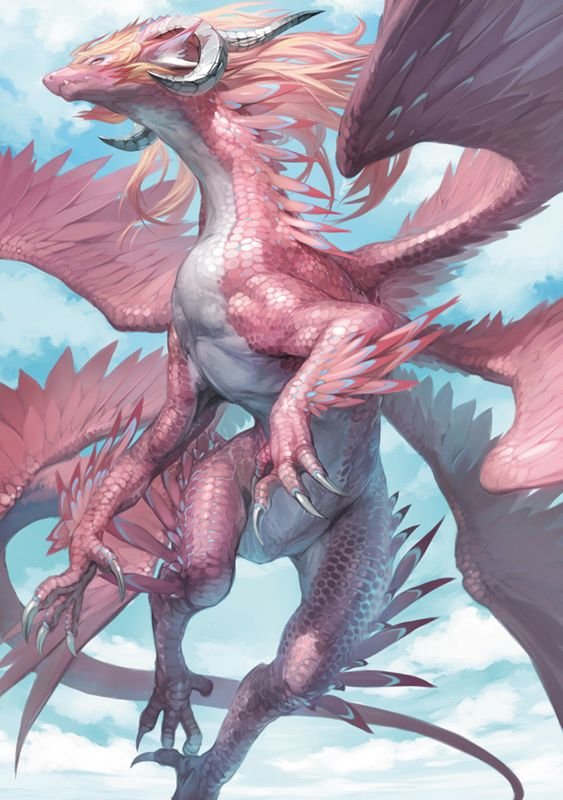 Character Art: Dragons/Wyverns. Dragons won, which is cool... I'm rolling for this