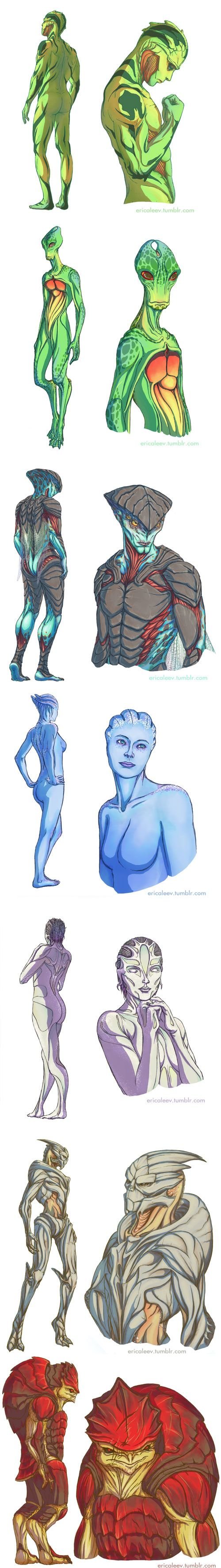 Character Art: Ayyyyy LMAO editions. Orcs round 2 coming up next then a mystery since I'm undecided on it. Maybe scifi or Kobolds and Lizardmen.. The Eldrazi aren't exactly aliens. They are far far worse. Generally when Imagining aliens, people think of something strange sentient beings from another plane