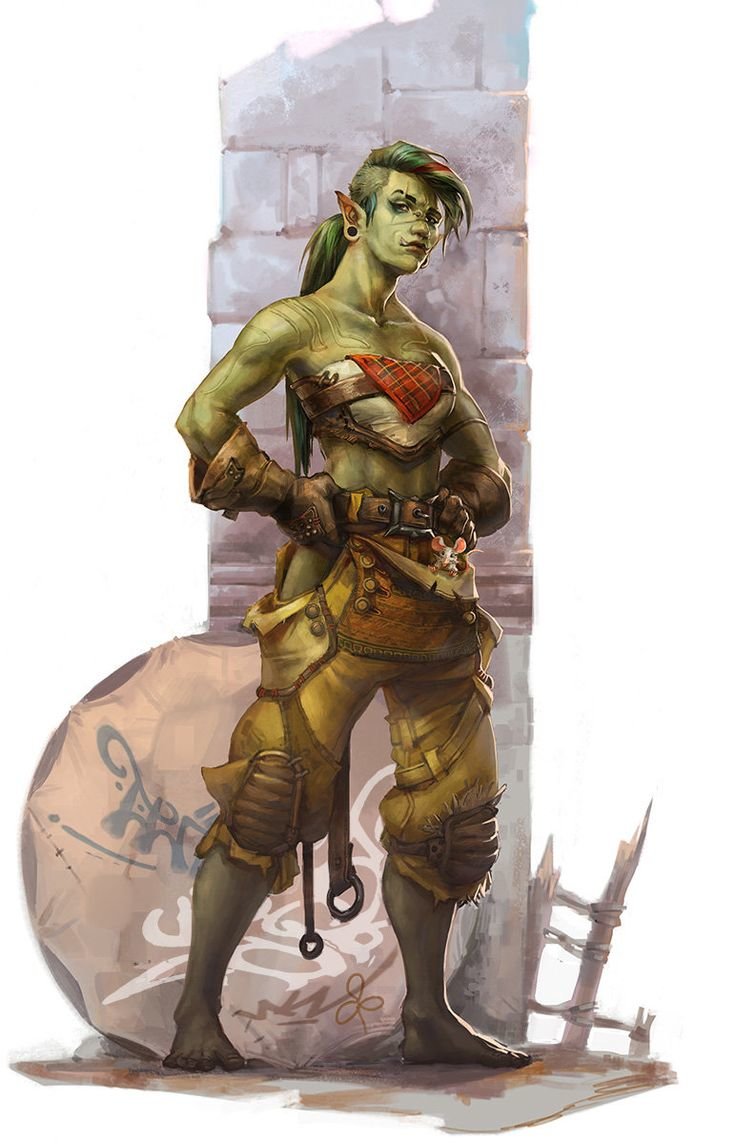 Character Art: Orcs 2 Electic Bugaloo. .. Also this dude looks like a captain of a band of space pirates