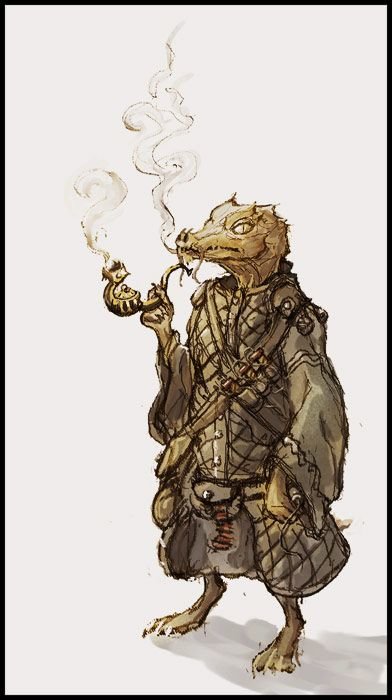 Character Art: Kobolds. Since the strawpoll was a 7 way tie I threw my vote at Kobolds because I have exactly enough for this post and they're done for a bit. S