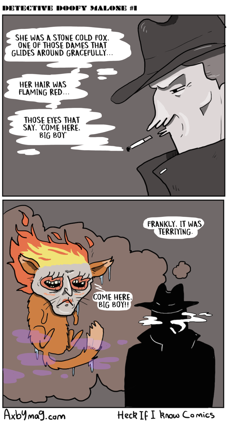 comic thingies 2. .. D'you know what I dislike about these comics?