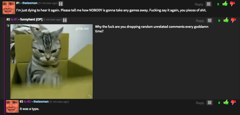 comment comp 2. Comment from post “Girlfriend” by brcstar /Girlfriend/funny-pictures/5775274/ Comment from “Not Sure If Repost” by crixuz /Not+sure+if+repost/fu