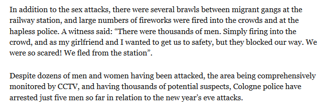 Consequences. this one is a little scary There's also a video of the latter part, at the bottom of the article. Link: www.breitbart.com/london/2016/01/04/reveal