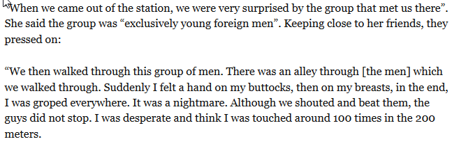 Consequences. this one is a little scary There's also a video of the latter part, at the bottom of the article. Link: www.breitbart.com/london/2016/01/04/reveal