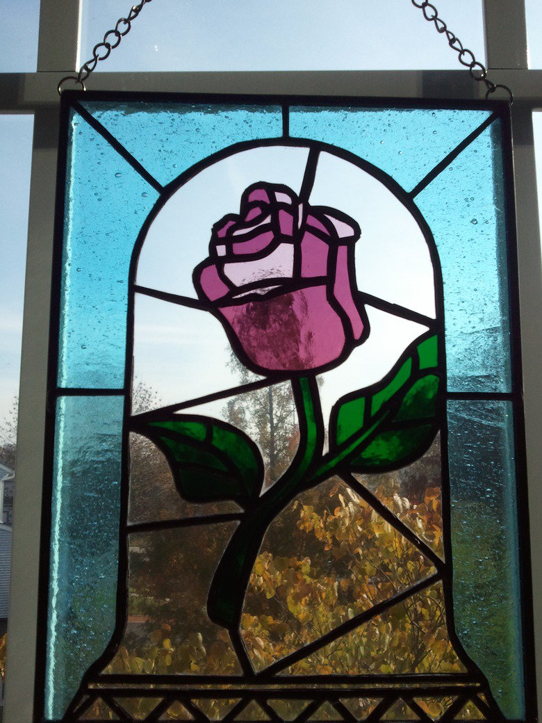 Cool Stained Glass. Wanted to show some of my stained glass pieces that I designed and made from scratch. I've done a lot more but I thought these were the most