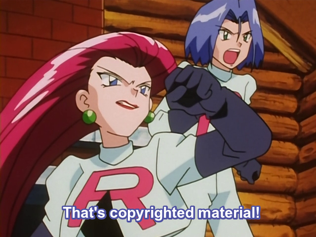 Copyright. . Team " tli': ilt: likei', tii' , for trouble. I never understood that symbol on Ash's hat