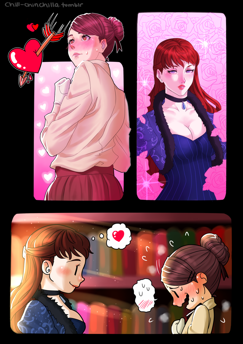 cute Victorian lesbians. .. What did she say?