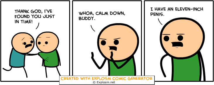 Cyanide&Happiness Comic Gen. Part 1/?. Some Cyanide &amp; Happiness Randomly Generated Comics That Made Me Giggle explosm.net/rcg.