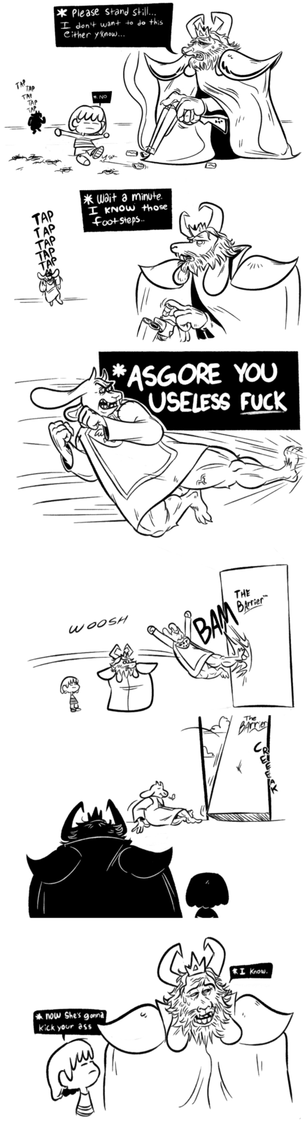 Goatmom undertale comp Spoilers ahead. Goatmom comp. Set tight because it is going to be a long one... sad now