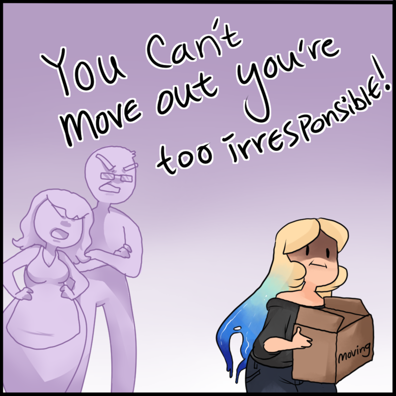 Good parenting. This is a constant fight I'm having with my family at the moment. Whenever we have a fight and I want one thing and they want the other. They us