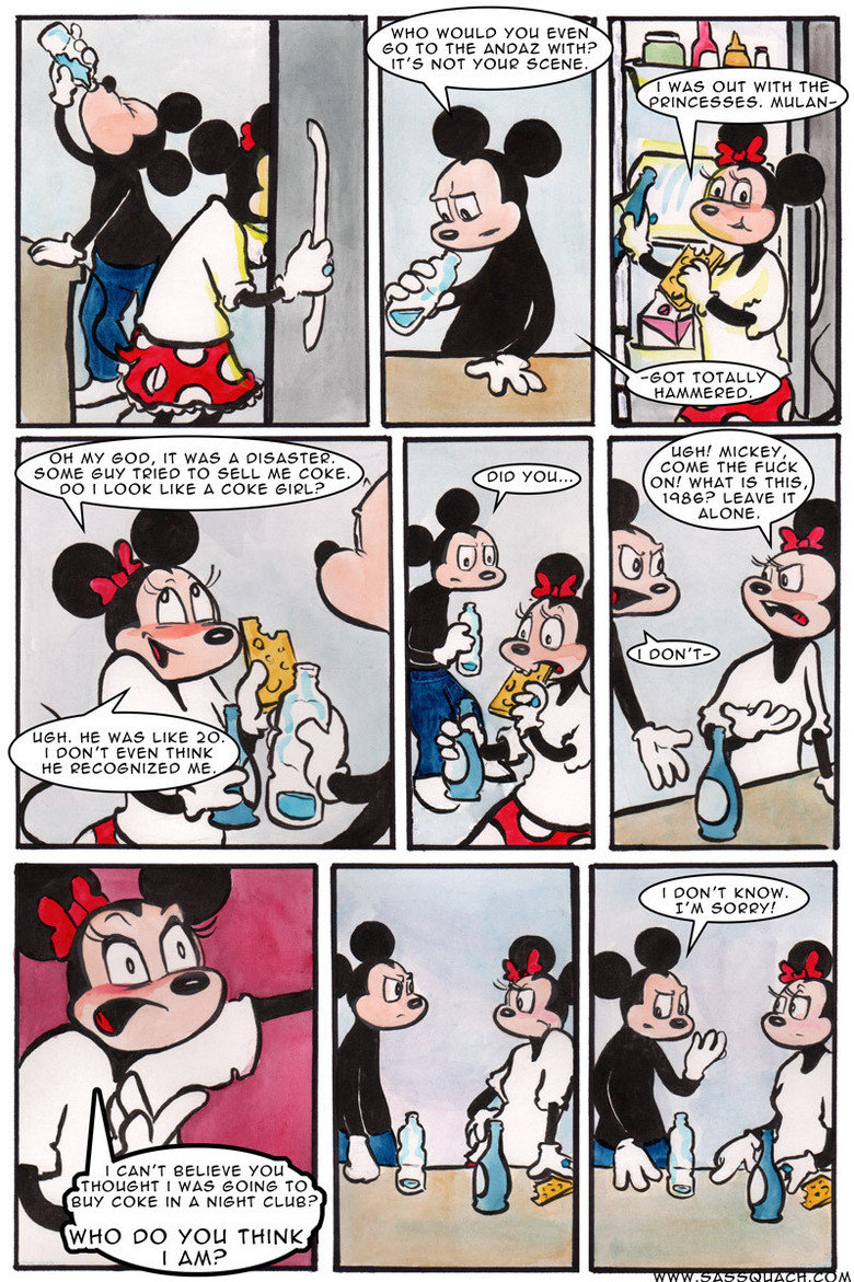 Growing older. .. Writing so good that i dont care that the art is bad. Bravo to whoever made this.