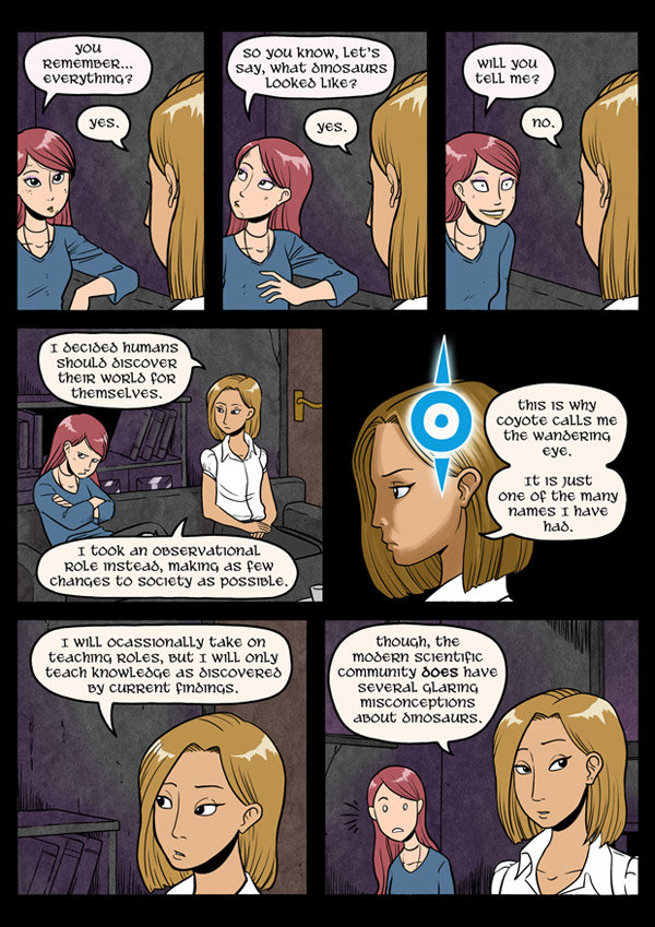 Gunnerkrigg Court: The Stone pt 2. Source: www.gunnerkrigg.com/ Please go there to read the whole thing. I'm not starting from the beginning because the art in 