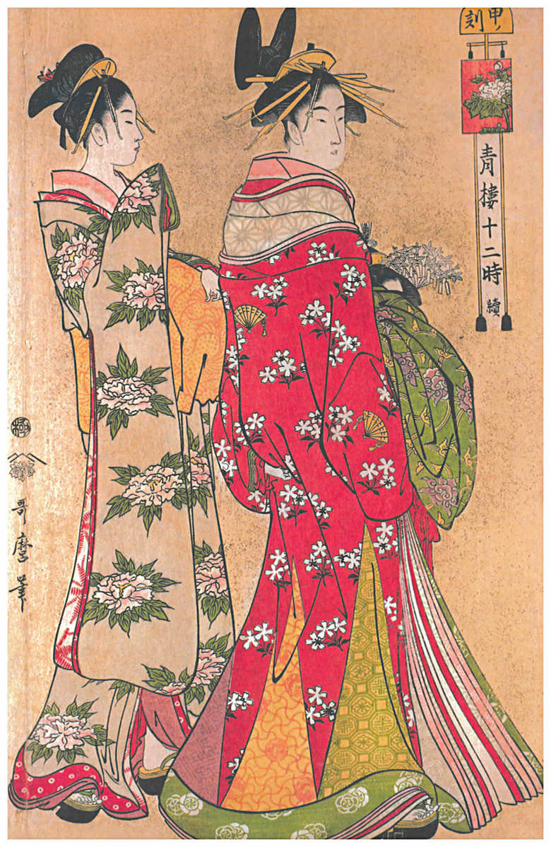 Kitagawa Utamaro Art Comp. So, there was this artist named Kitagawa Utamaro. He was possibly the most famous Ukiyo e artist. Europeans learned a few techniques 