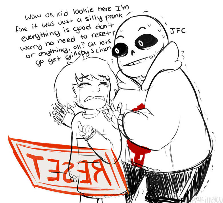 OH TEH NOES, SANS!. Source: .. Sans FW