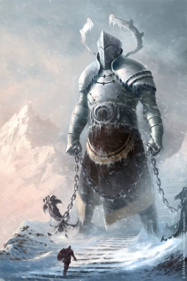 Oh crap moments. .. The giant skeleton...look at all that calcium