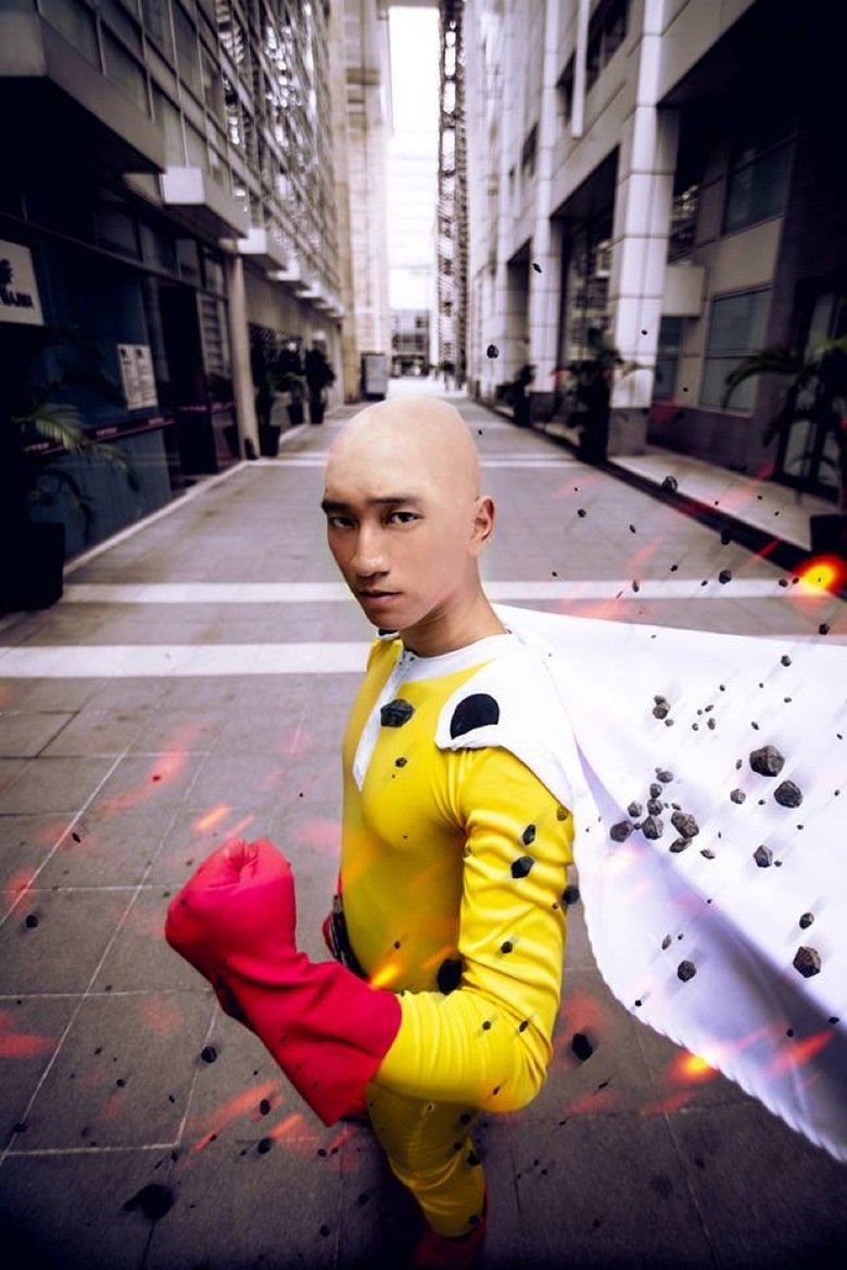 One punch man cosplay. .. Oh, and here's one extra