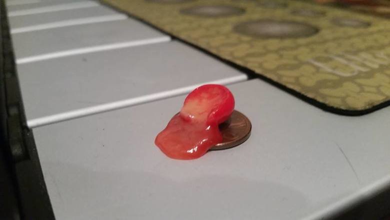 Over-Powered Flashlight. So we decided to see what would happen if we shined our ridiculously over powered flashlight at a skittle.... This is the result..