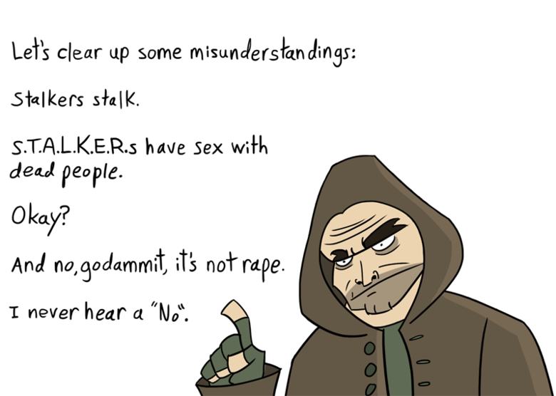 S.T.A.L.K.E.R. Когда я первый раз играл которыеебут действительно знает русский , и собираюсь посмотреть, что это дерьмо это Я даже не русский , но я знаю, как 