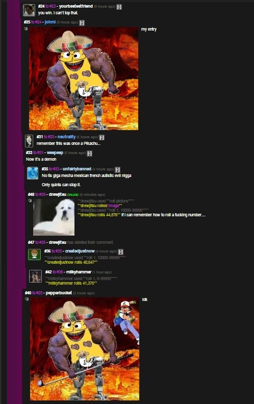 San Pikaroid the Demonic Avenger. It all started with a Pikachu.