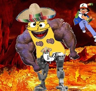 San Pikaroid the Demonic Avenger. It all started with a Pikachu.