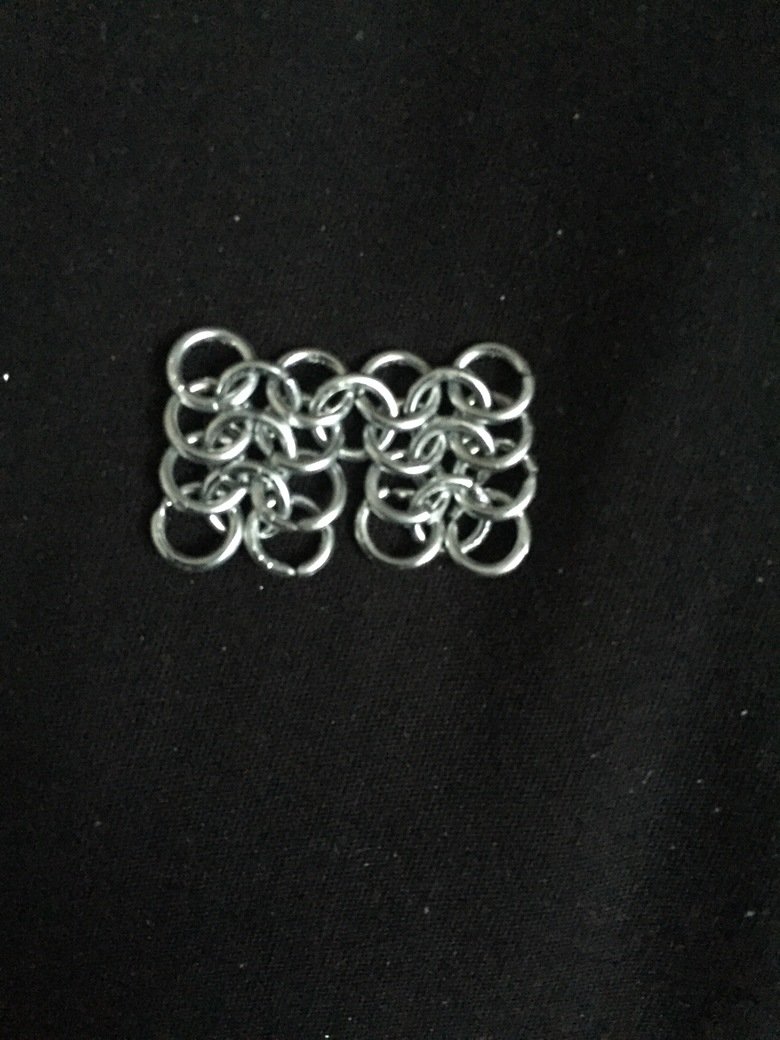 shamelessly stolen from imgur. After I posted my chainmail projects last night, ATimeTravellingRobotFromTheFuture asked how I made it from paperclips, and after