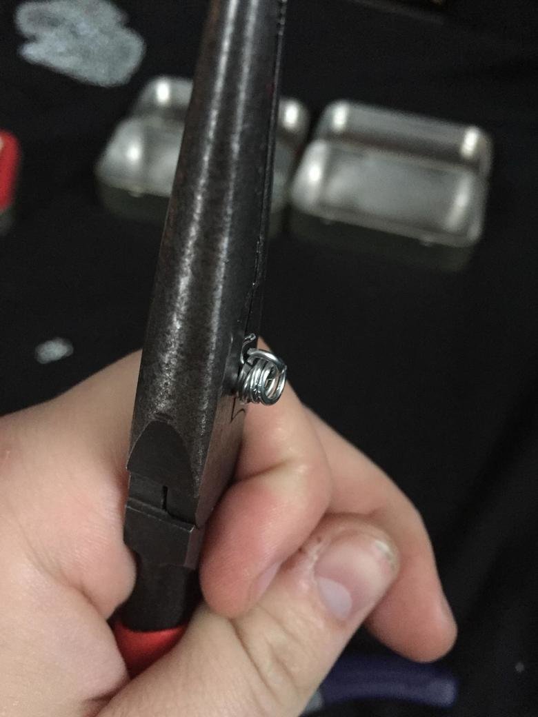 shamelessly stolen from imgur. After I posted my chainmail projects last night, ATimeTravellingRobotFromTheFuture asked how I made it from paperclips, and after