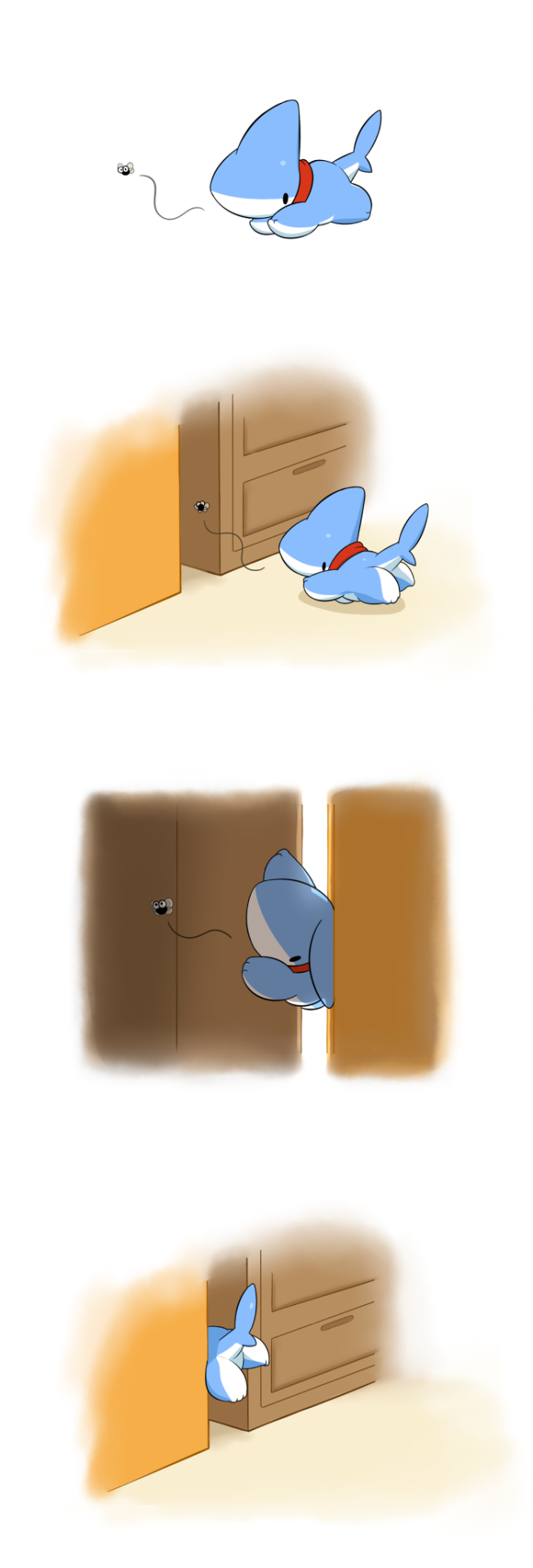 Shark-pup. hey all starting to post a lot of stuff I find entertaining so if you enjoyed this and the other stuff i post go ahead and subscribe. Have a good one