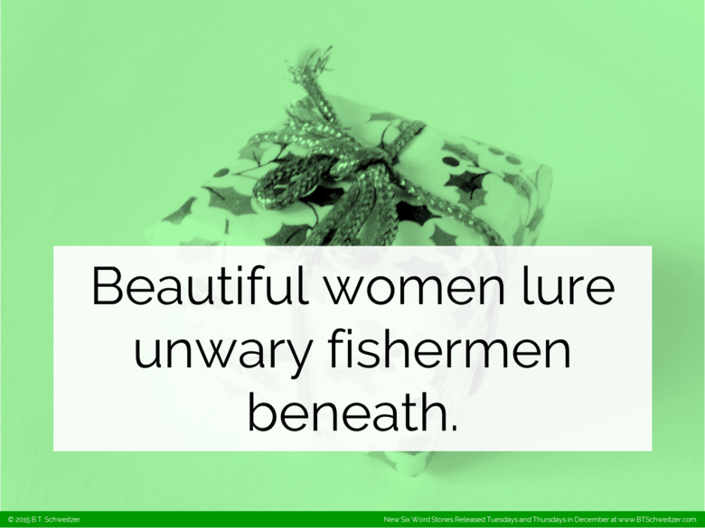 Six Word Stories #2. The more I write of these the more I'm enjoying them. I hope you all like them as much. As always I encourage feedback as a way to improve.