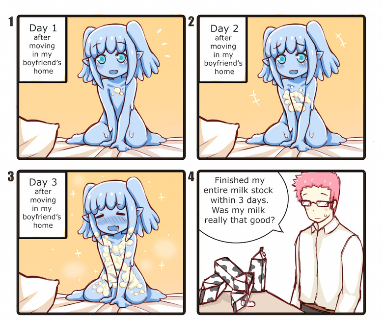 Slime GF - The truth. It's edited. Original... Hydration is key