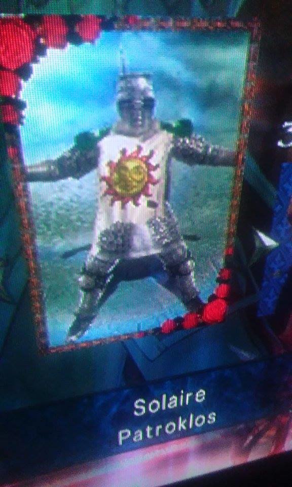 Solaire SC5. So I made Solaire in Soul Caliber 5.