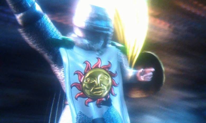 Solaire SC5. So I made Solaire in Soul Caliber 5.