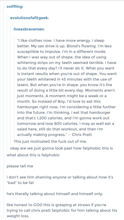 Some tumblr crap. .. tumblr is just full of people like "that guy" the one that just has to speak up when everyone else is having a good time so when lard overlords talk a