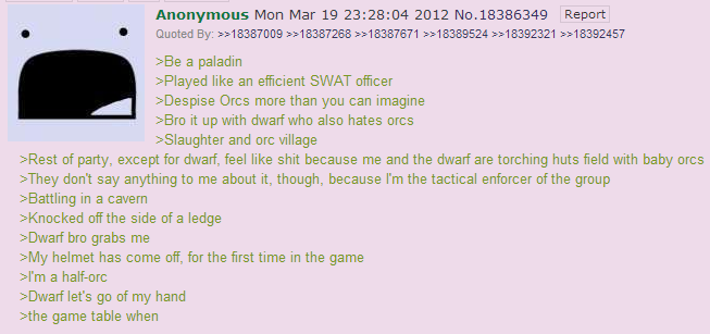 Some cool stories. First off, the very classic Sir Bearington. Some nice inter-character drama. Why you don't toss magical rings into lakes. DMs who troll you f