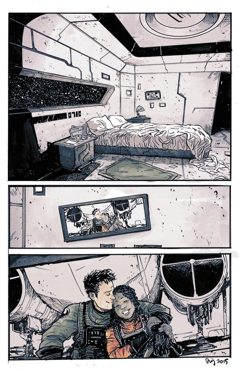 Star Wars: Green Leader. Green Leader, art and story by Daniel Warren Johnson, colors by Matt Davis.. FALSE! Aside from Lando, Windu, and TRAITOR! there are no black people in the galaxy