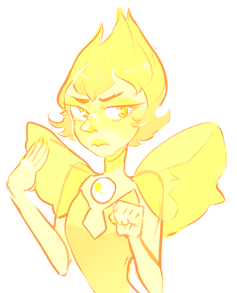 Steven Universe Comp 76. Understanding fusion. I don't usually post stuff like this but omg that saphire... I love it.