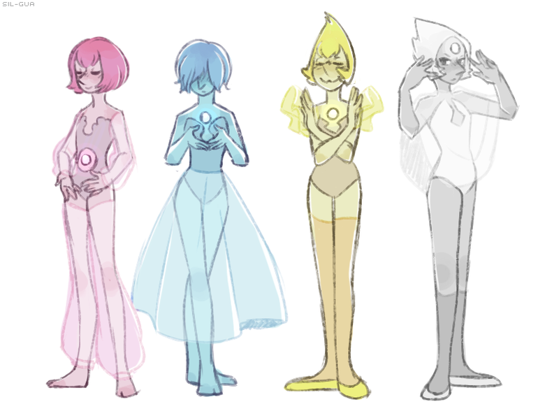 Steven Universe Comp 79. .. Man there's so much Pearl art now. I don't remember selling my soul for this.