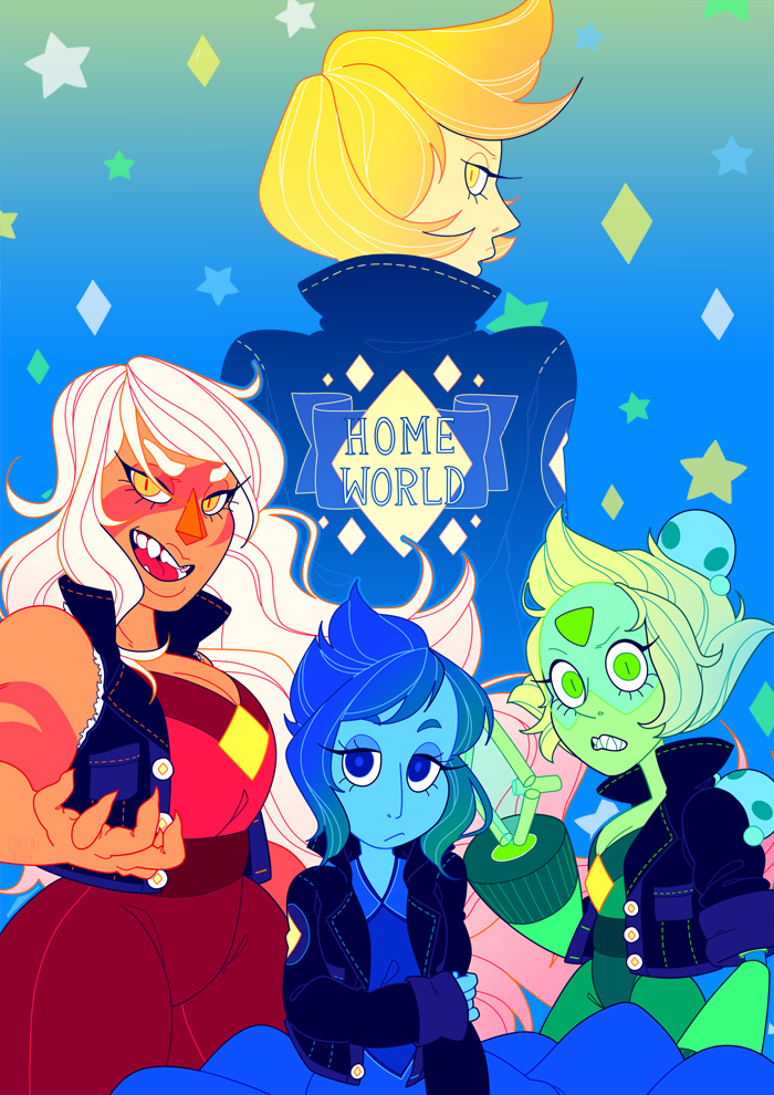 Steven Universe Comp 68. Personally i find these kinda hairstyles repulsive unattractive, but it may be your jam so whatever... Be advised.