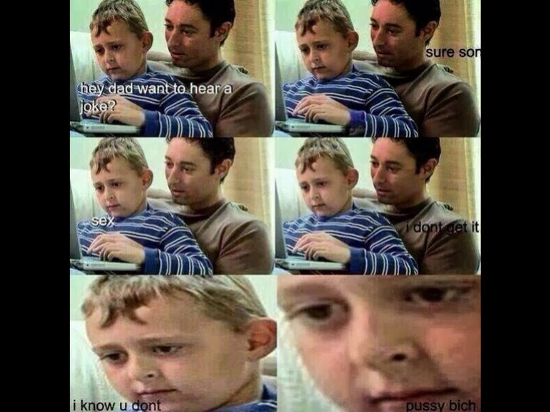 Stock. . jita i . e an. "I your mom you cheeky lil' "